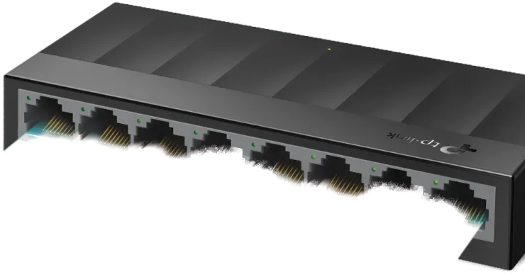 TP-Link LS1008G switch No administrado Gigabit Ethernet (10/100/1000) Negro