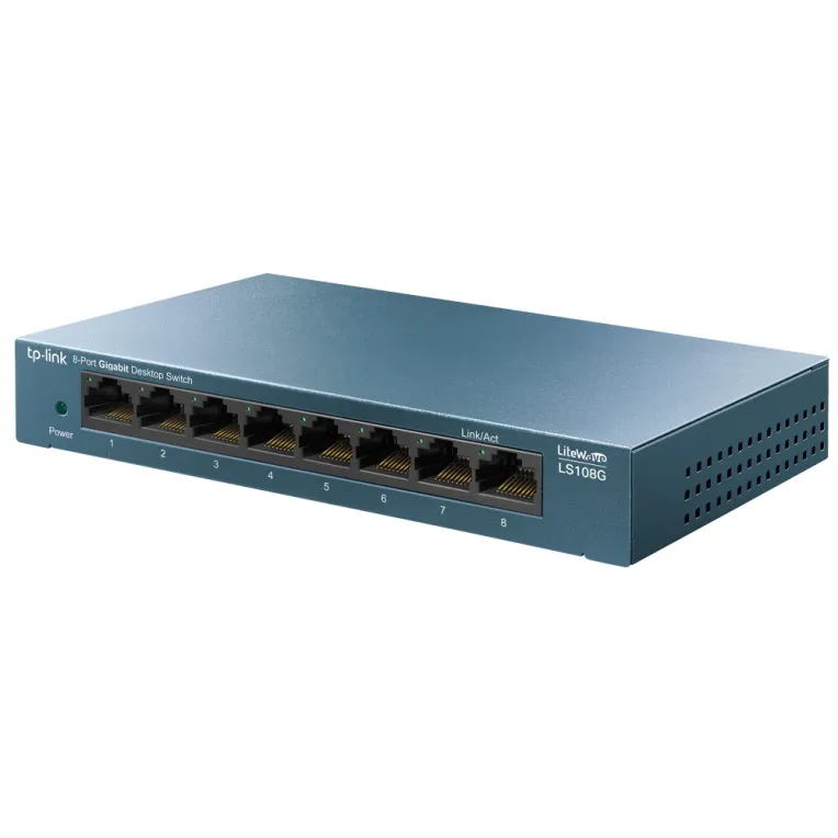 TP-Link LS108G LiteWave 8-Port Gigabit Desktop Switch