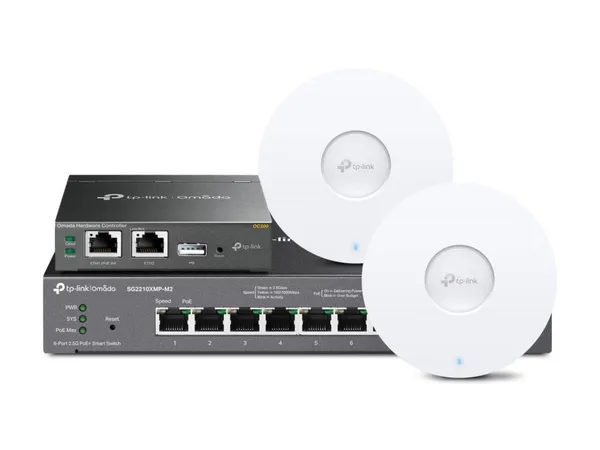 Bundle TP-LINK Omada NFR Kit M 1x OC200 2x EAP723 1x SG2210MP