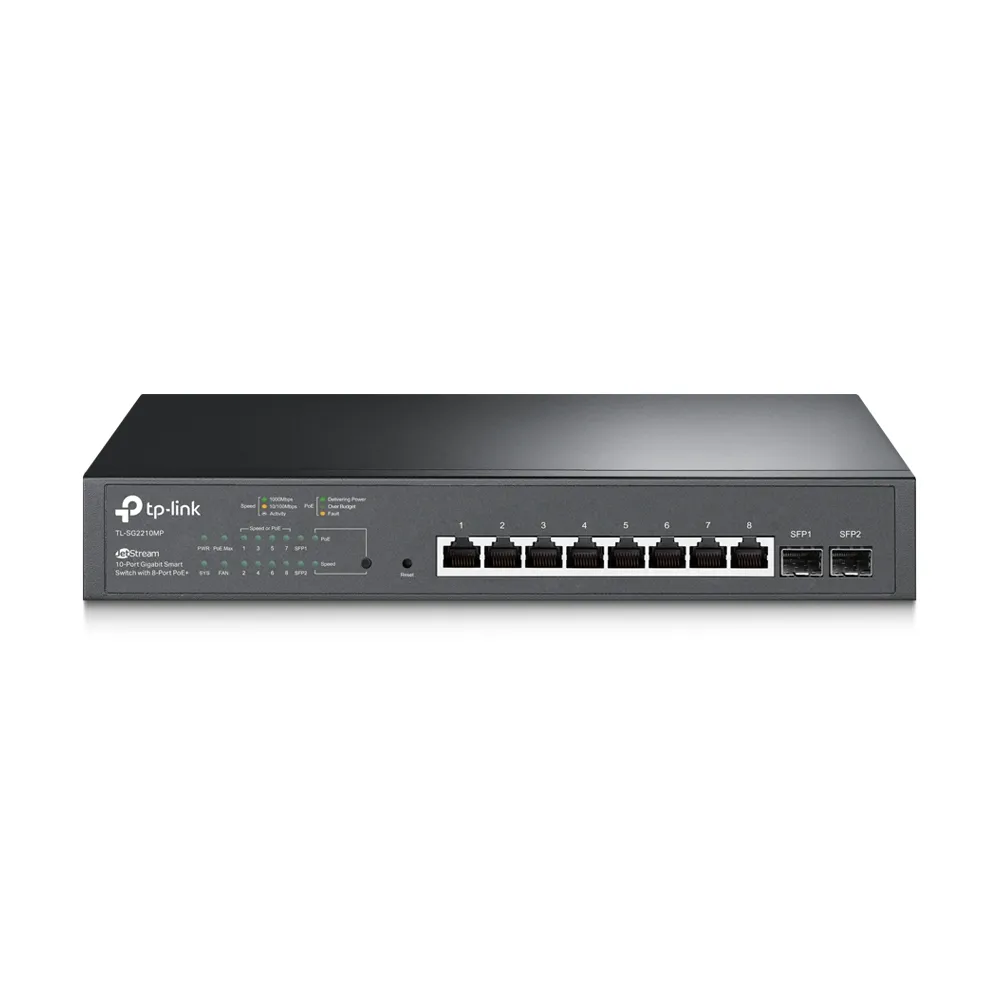 TP-Link Omada Switch 8x GE SG2210MP (JetStream) POE TP-Link Omada Switch 8x GE SG2210MP (JetStream) POE