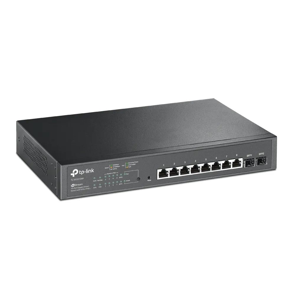 TP-Link Omada Switch 8x GE SG2210MP (JetStream) POE TP-Link Omada Switch 8x GE SG2210MP (JetStream) POE