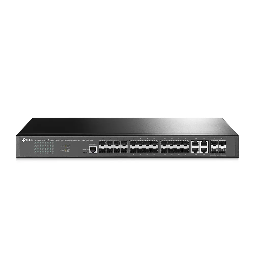 TP-Link Omada Switch SG3428XF 24-Port SFP L2+ managed TP-Link Omada Switch SG3428XF 24-Port SFP L2+ managed