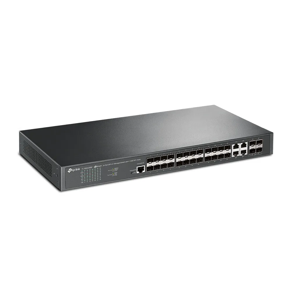 TP-Link Omada Switch SG3428XF 24-Port SFP L2+ managed TP-Link Omada Switch SG3428XF 24-Port SFP L2+ managed