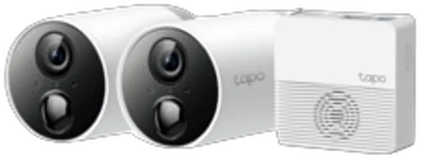 TP-Link Tapo C400S2 Smart Wire-Free Security Camera System, 2 Camera System