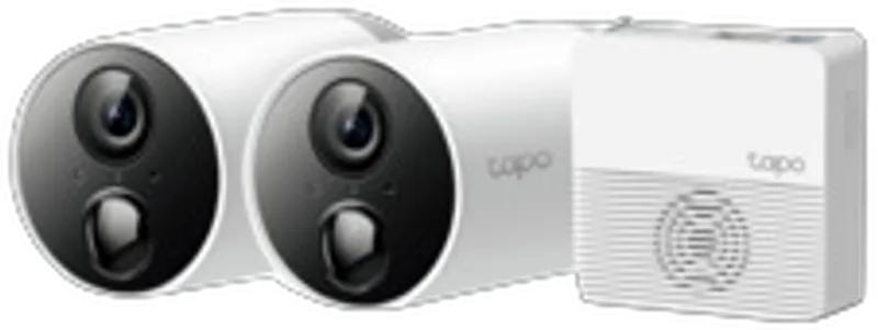 TP-Link Tapo C400S2 Smart Wire-Free Security Camera System, 2 Camera System