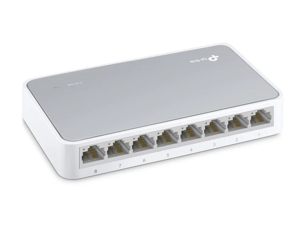 TP-Link TL-SF1008D No administrado Fast Ethernet (10/100) Blanco TP-Link TL-SF1008D No administrado Fast Ethernet (10/100) Blanco