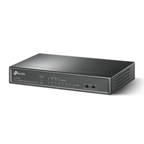 TP-Link TL-SF1008P No administrado Fast Ethernet (10/100) Energía sobre Ethernet (PoE) Negro