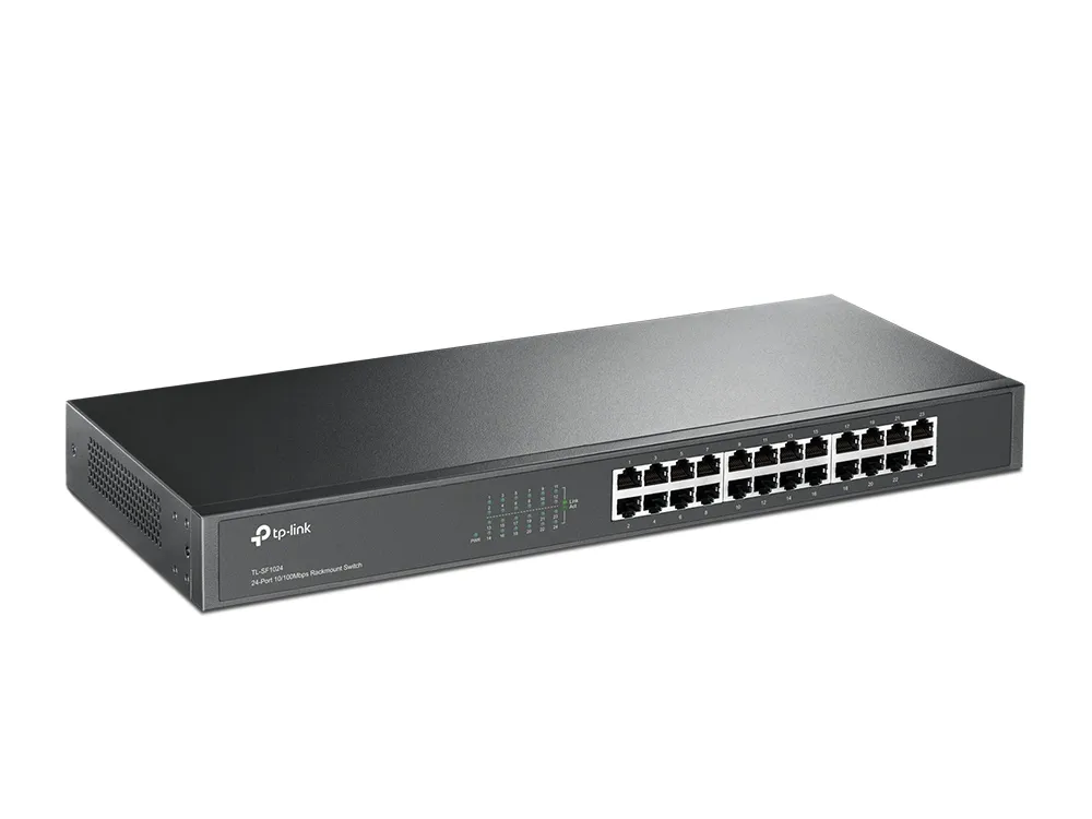 TP-Link TL-SF1024 No administrado Fast Ethernet (10/100) 1U Gris TP-Link TL-SF1024 No administrado Fast Ethernet (10/100) 1U Gris