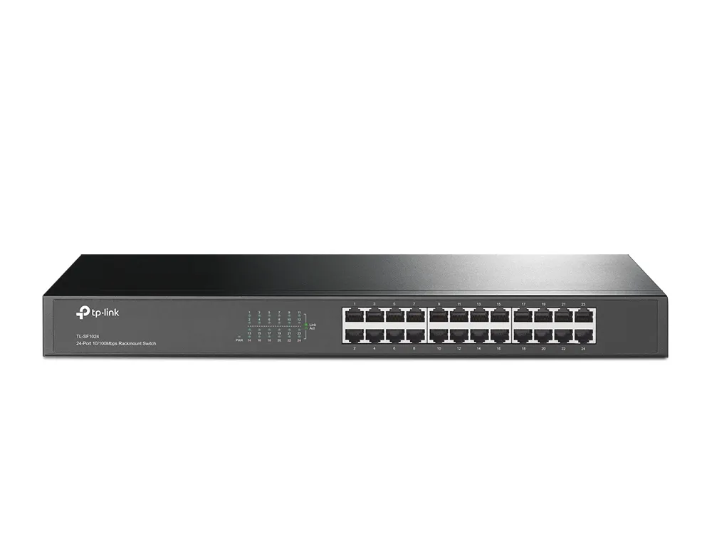 TP-Link TL-SF1024 No administrado Fast Ethernet (10/100) 1U Gris TP-Link TL-SF1024 No administrado Fast Ethernet (10/100) 1U Gris