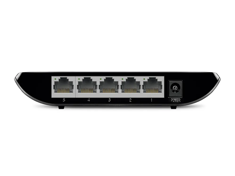 TP-Link TL-SG1005D No administrado Gigabit Ethernet (10/100/1000) Negro TP-Link TL-SG1005D No administrado Gigabit Ethernet (10/100/1000) Negro