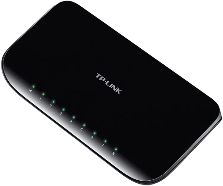 TP-Link TL-SG1008D No administrado Gigabit Ethernet (10/100/1000) Negro TP-Link TL-SG1008D No administrado Gigabit Ethernet (10/100/1000) Negro