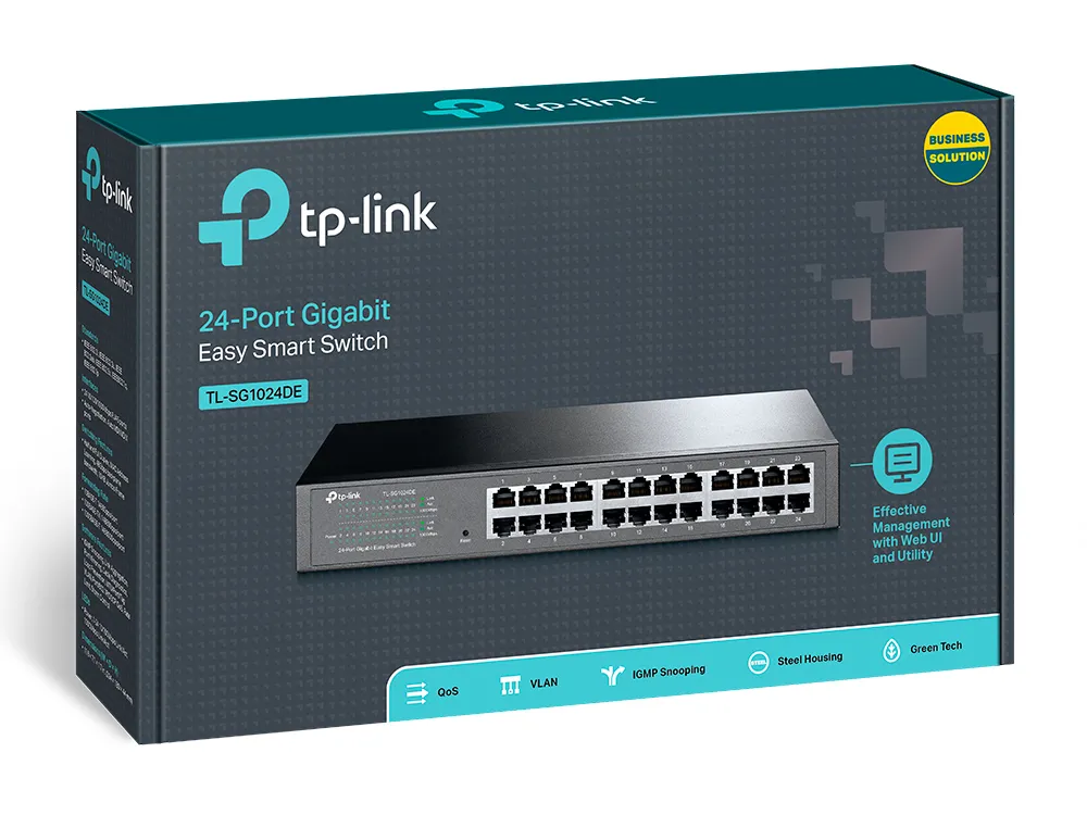 TP-Link Switch 24x GE TL-SG1024DE TP-Link Switch 24x GE TL-SG1024DE