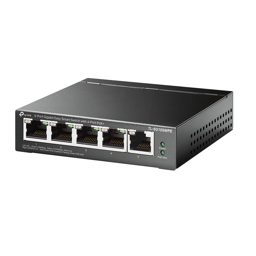 TP-Link Switch 5x GE TL-SG105MPE
