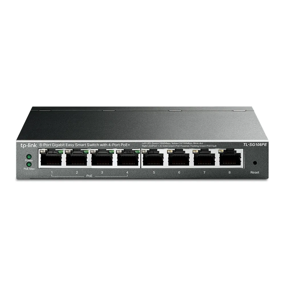 TP-Link Switch TL-SG108PE V5.4 TP-Link Switch TL-SG108PE V5.4