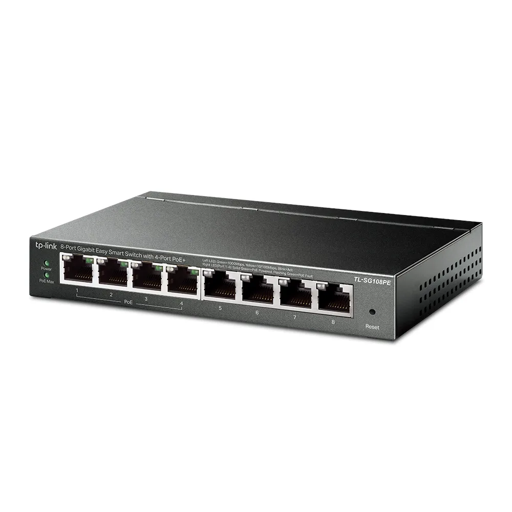 TP-Link Switch TL-SG108PE V5.4 TP-Link Switch TL-SG108PE V5.4