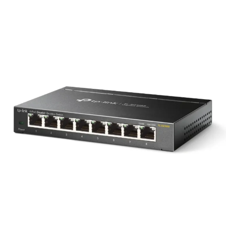 TP-Link TL-SG108S 8-Port Gigabit Desktop Switch TP-Link TL-SG108S 8-Port Gigabit Desktop Switch