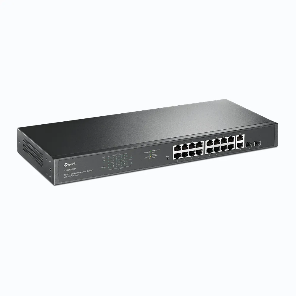 TP-Link Switch TL-SG1218MP 18-Port Gigabit PoE V5.4 TP-Link Switch TL-SG1218MP 18-Port Gigabit PoE V5.4