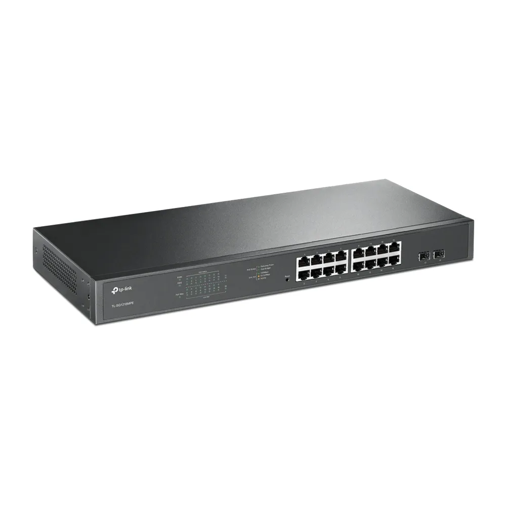 TP-Link Switch 16x GE TL-SG1218MPE (POE) V5.4 TP-Link Switch 16x GE TL-SG1218MPE (POE) V5.4
