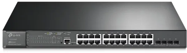 TP-Link TL-SG3428MP JetStream™ 28-Port Gigabit L2+ Managed Switch with 24-Port PoE+