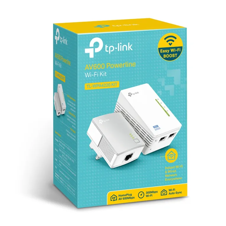 TP-Link TL-WPA4220 KIT 600 Mbit/s Ethernet Wifi Blanco 2 pieza(s) TP-Link TL-WPA4220 KIT 600 Mbit/s Ethernet Wifi Blanco 2 pieza(s)