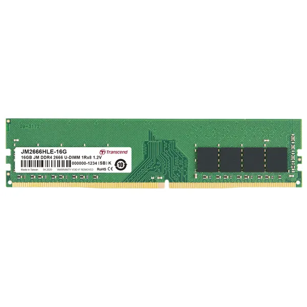 DDR4 16GB PC 2666 CL19 Transcend JetRam, JM2666HLE-16G