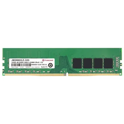 DDR4 32GB PC 2666 CL19 Transcend JetRam, JM2666HLE-32G