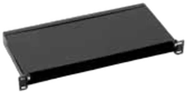 Triton 19"zbh. LWL-Patchpanel ohne Frontplatte, 1HE, Schwarz