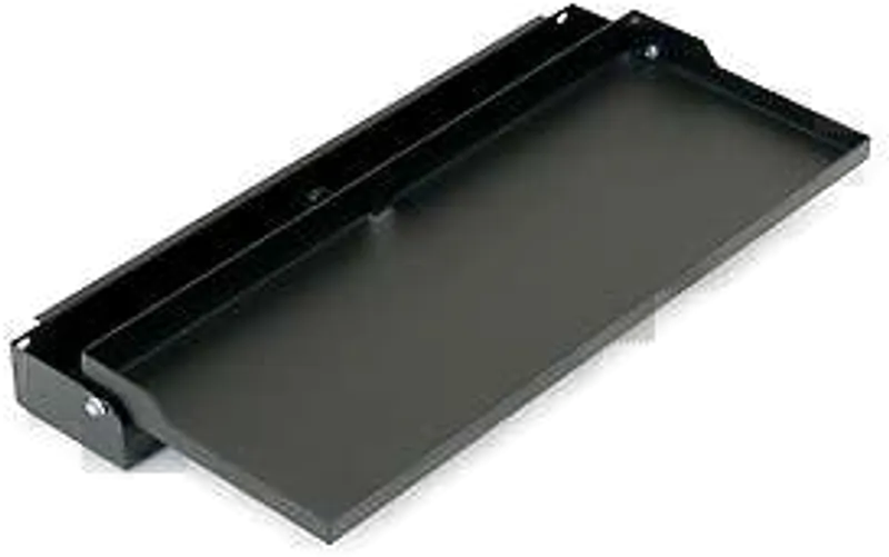 Triton 19"zbh. Tastaturfachboden, Klappbarer, Schwarz