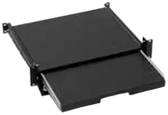 Triton 19"zbh. Tastaturschublade, 19", 2HE, Schwarz, Abschl