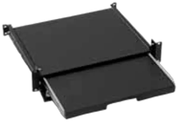 Triton 19"zbh. Tastaturschublade, 19", 2HE, Schwarz, Abschl