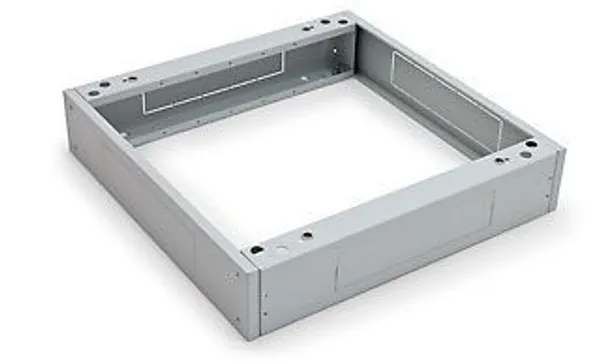 Triton 19"Schrank,zbh. Sockel, B800xT 600, Lichtgrau, bis 1900Kg, universell(ausgenommen RSX)