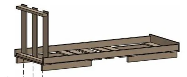 Triton 19"zbh.Paletten zusatzkosten für 52HE/800x800, Palettenabmessung BxTxH   950x2580x975