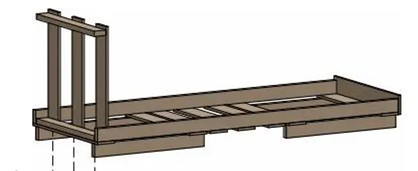 Triton 19"zbh.Paletten zusatzkosten für 54HE/800x800 , Palettenabmessung BxTxH   950x2670x975