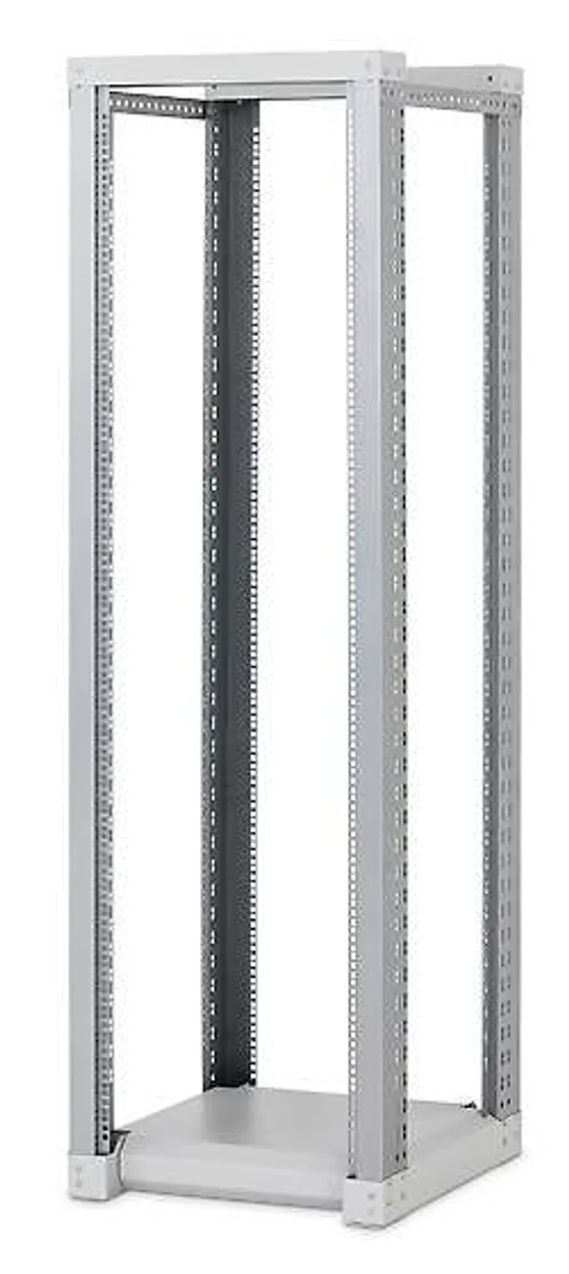Triton 19 Gestellrahmen 2-Fach 32HE telaio rack server grigio chiaro con guide verticali forate per montaggio