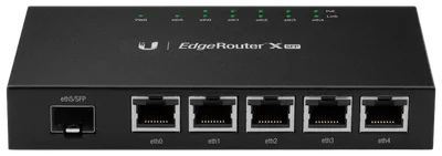 Ubiquiti EdgeRouter X, 5-port Gigabit Router, 1x SFP In