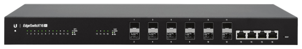Ubiquiti Networks ES-16-XG - Managed - 10G Ethernet (100/1000/10000) - Rack mounting - 1U (ES-16-XG)