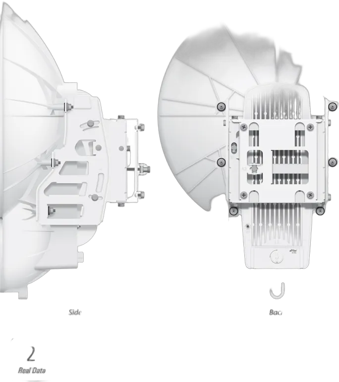 Ubiquiti AirFiber, 2.0 Gbps Backhaul, 24GHz