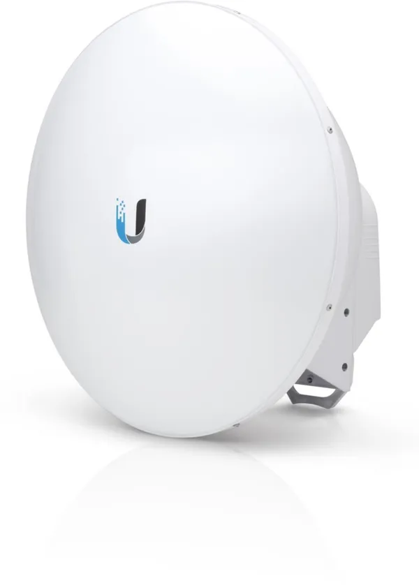 Ubiquiti airFiberX dish antenna, 5GHz 23dBi,slant 45 degrees