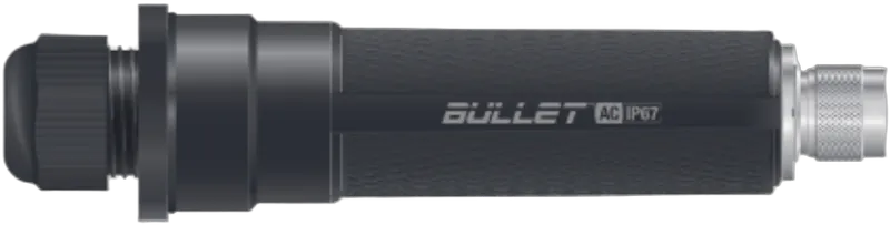 Ubiquiti AirMax BulletAC IP67 Двухдиапазонная Радиостанция с Разъёмом N-Type M