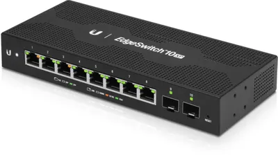 EdgeSwitch 10XP, 8x 1Gb, 2x SFP, Passiv PoE, Advance PoE Switch