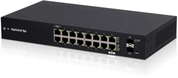 EdgeSwitch 18X, 16x 1Gb, 2x SFP, Passiv PoE Switch