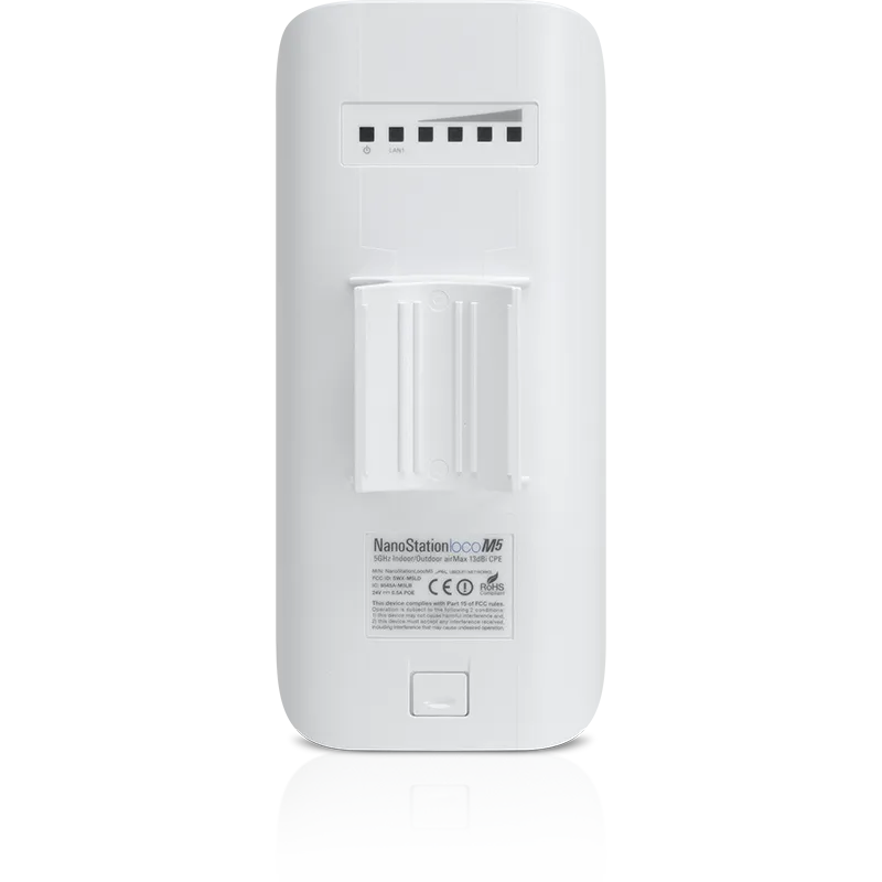 NanoStation Loco M5, antenna 13dBi, outdoor client MIMO 5GHz, AirMax Station