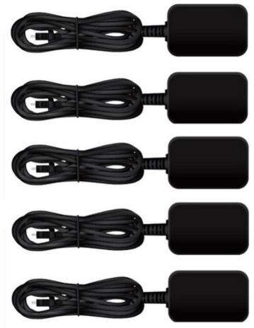 Micro USB Netzteil für UFiber Loco, 5er-Pack