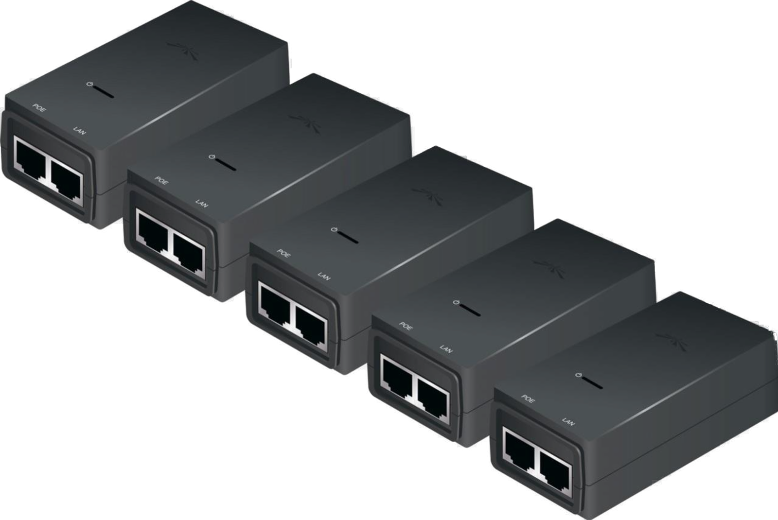 Ubiquiti PoE Injector, 24VDC, 12W, 5-Pack