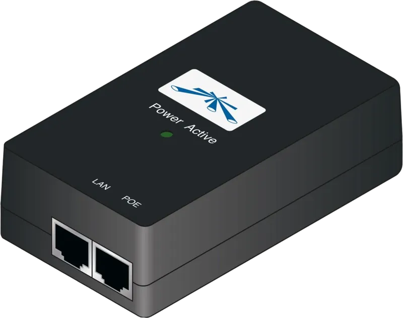 Ubiquiti POE Injector, 50VDC, 60W, airFiber POE