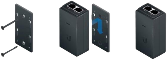 Ubiquiti PoE Injectors, Wall Mount Kit