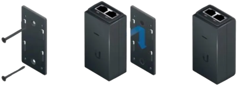 Ubiquiti PoE Injectors, Wall Mount Kit