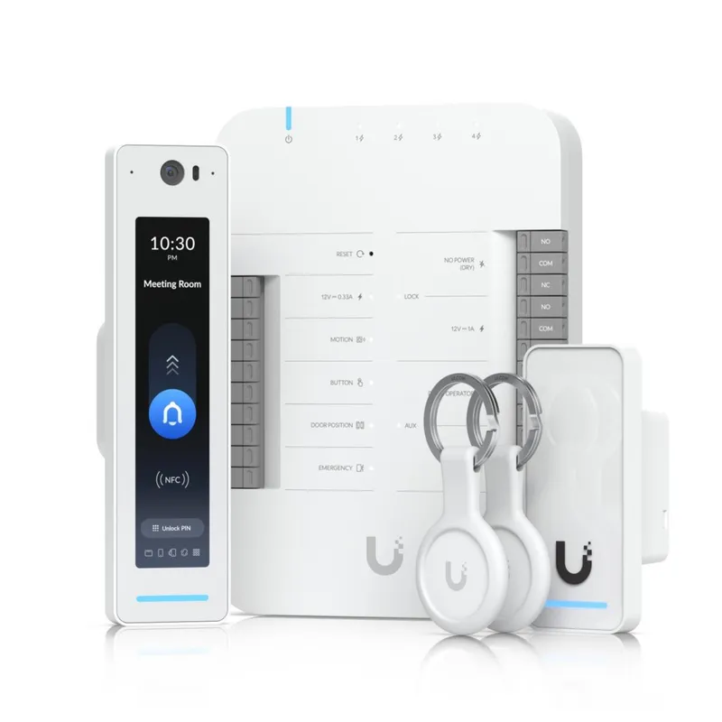 Комплект Ubiquiti Access G3 Starter Kit Professional с контроллером, считывателем двери с дисплеем и двумя брелоками для