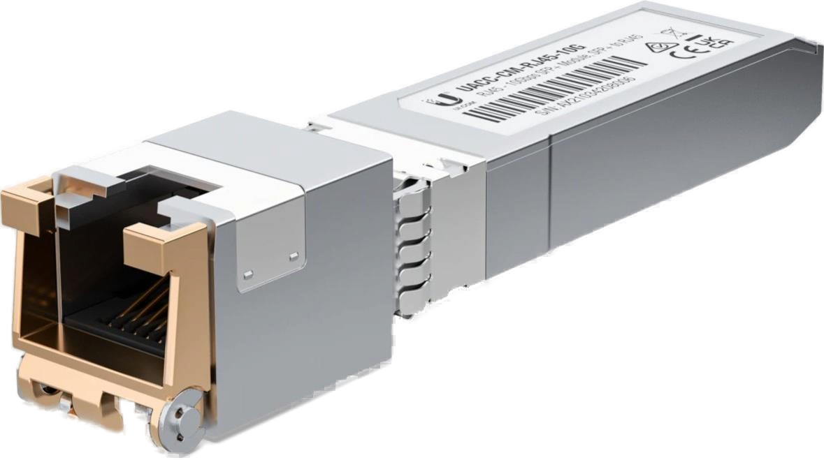 U Fiber, 10Gb RJ45 SFP Tranceiver Module