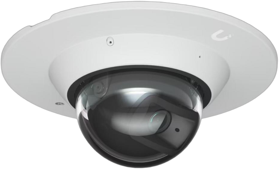 Ubiquiti UniFi AI Dome Camera Flush Mount • white • UACC-Dome-FM-W